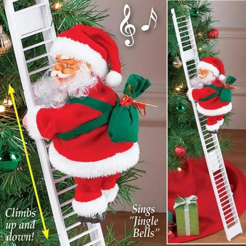 Pascuero Con Escaleras Musical Y Con Movimiento Escalera Blanca