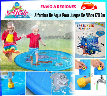 Alfombra De Agua Para Juegos De Niños 170 Cm C2256