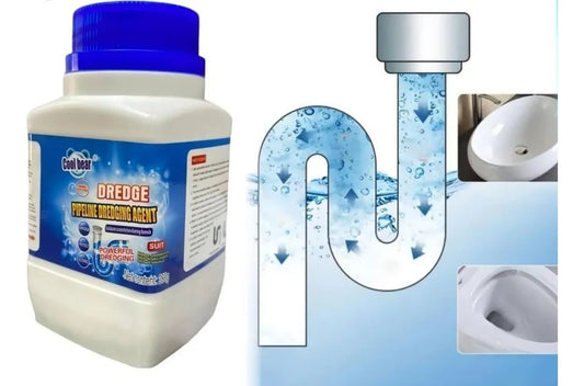 Polvo Limpiador Destape Cañería Desagüe Baño 280g