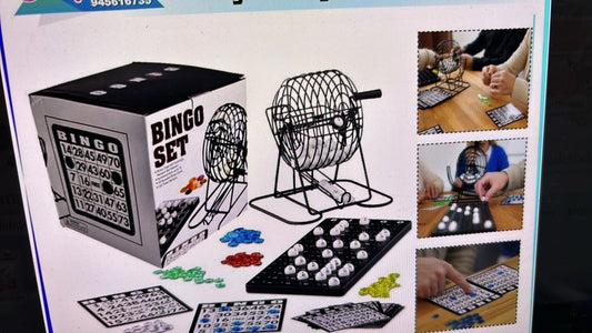 Juego De Bingo Set Completo FG665