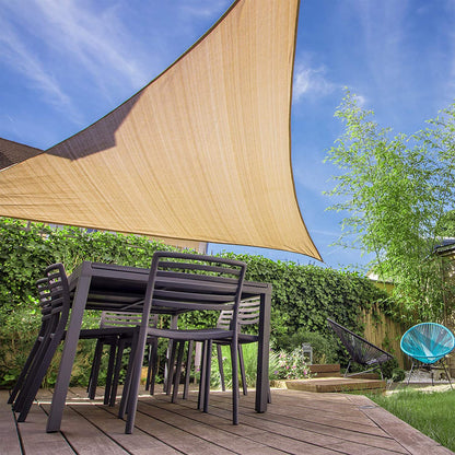 Lona Toldo Sombra HDPE Anti UV Triangular | Varias Medidas