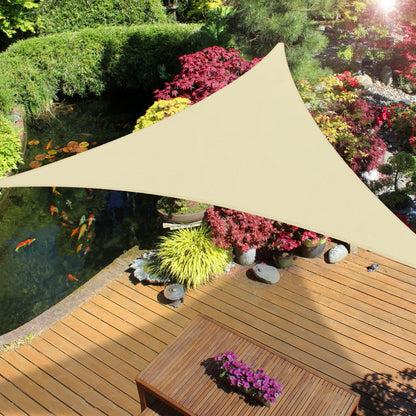 Lona Toldo Sombra HDPE Anti UV Triangular | Varias Medidas