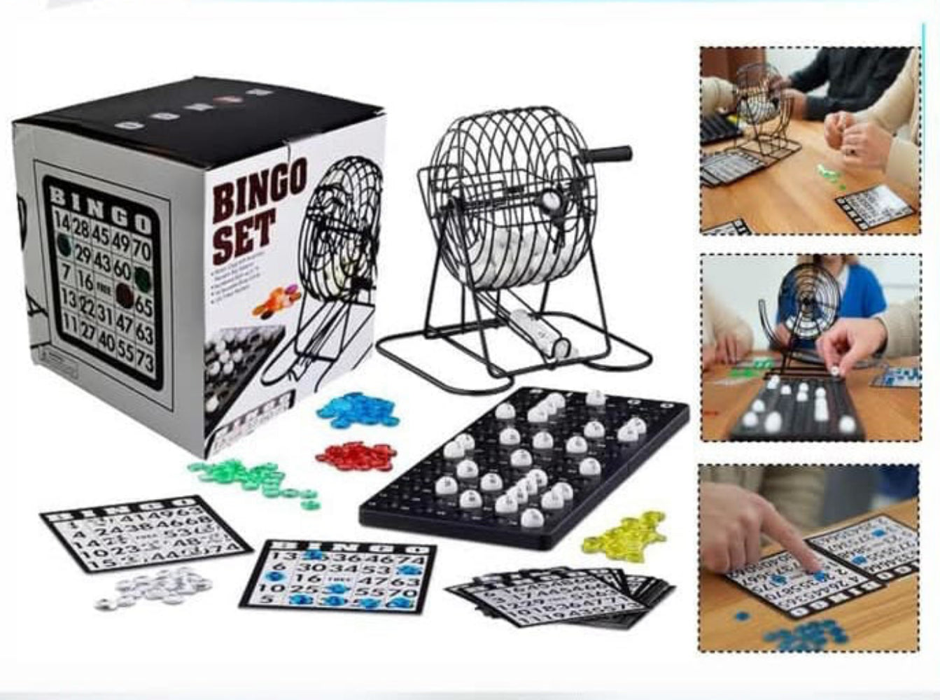 Juego De Bingo Set Completo FG665