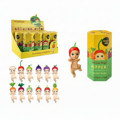 Muñeco Ángel Coleccionable Surtidos Animales, Frutas y Series Especiales – Caja Sorpresa 4x7.5cm