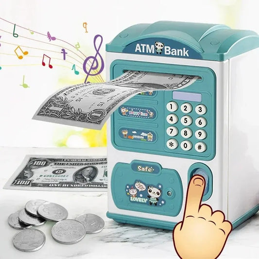 Alcancía Electrónica Niños Juguete Music Saving Box Atm Bank