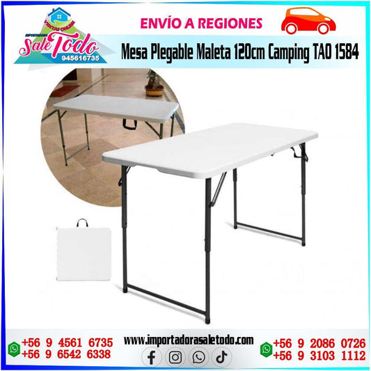Mesa Plegable Maleta 120cm Camping TAO C1584