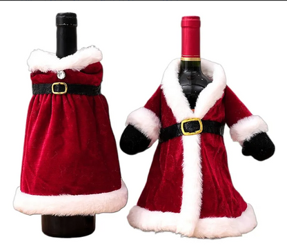 x1 Cubre Botella Vino Diseño Navidad 1202505