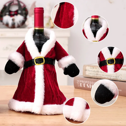 x1 Cubre Botella Vino Diseño Navidad 1202505