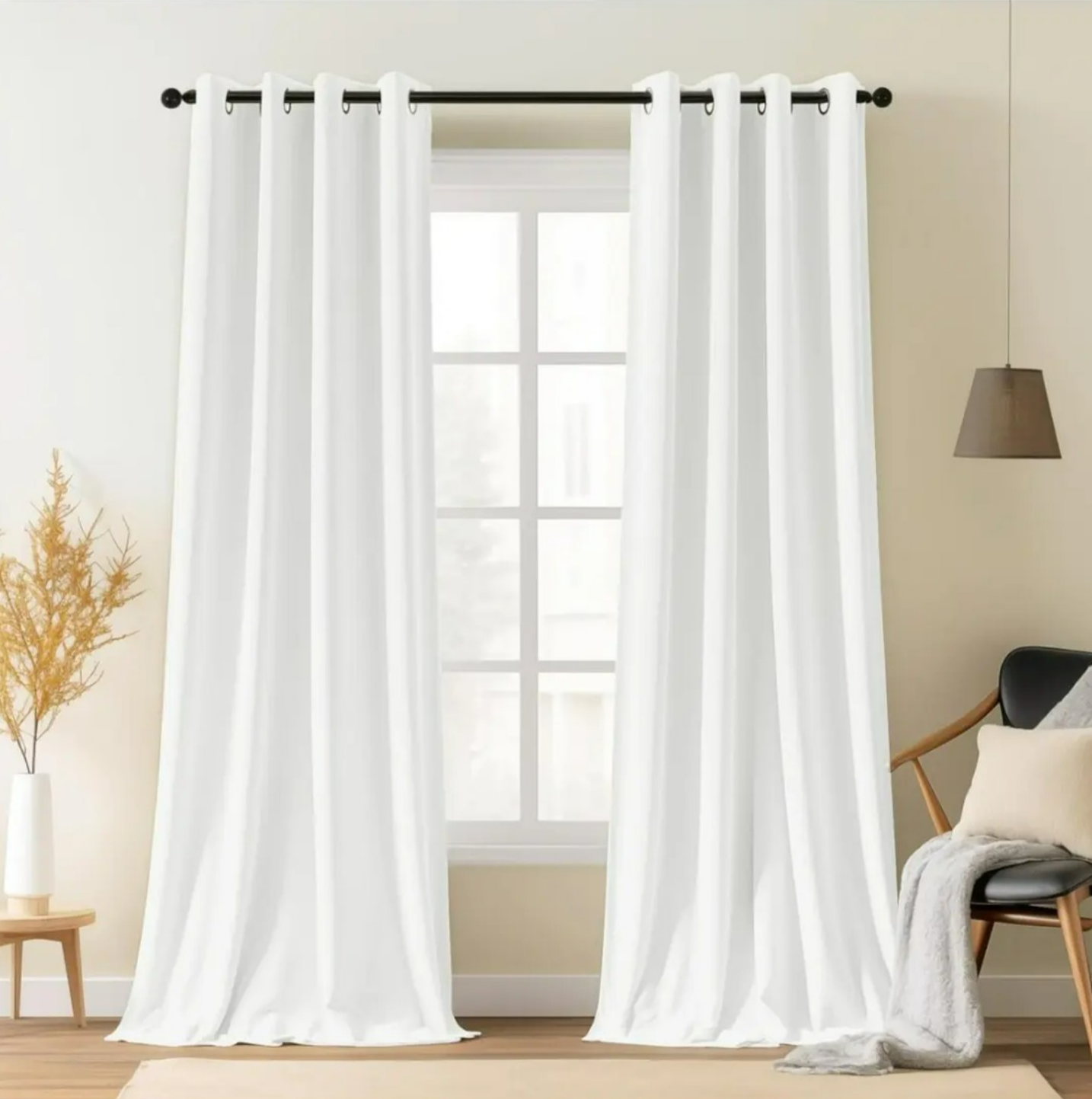 Pack 2 Cortinas Blackout Engomado Térmico Variedad de Medidas, Colores y Diseños