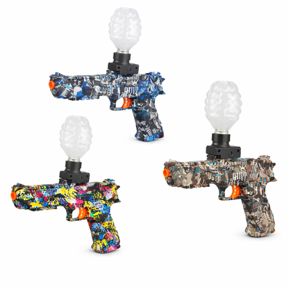 Pistola Automática de Hidrogel Glock Recargable con Batería y Accesorios C8204