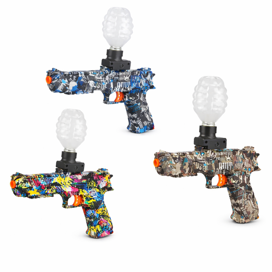 Pistola Automática de Hidrogel Glock Recargable con Batería y Accesorios C8204