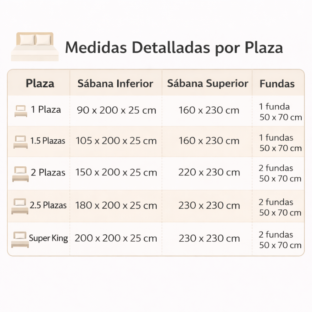 Juego de Sábanas 144 Hilos Lisas 1, 2, 2.5 Plazas y Super King