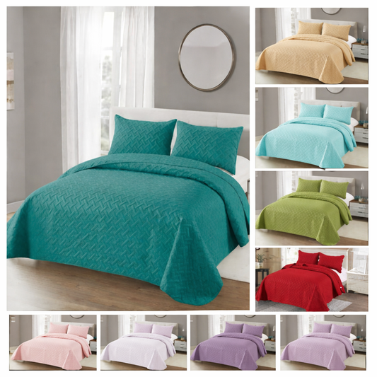 Cobertor De Verano 1.5 2.0 y 2.5 Plazas Colores Surtidos