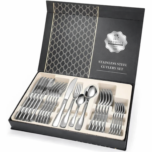 Juego Cubiertos 24 Piezas Acero Inoxidable | IST24D0