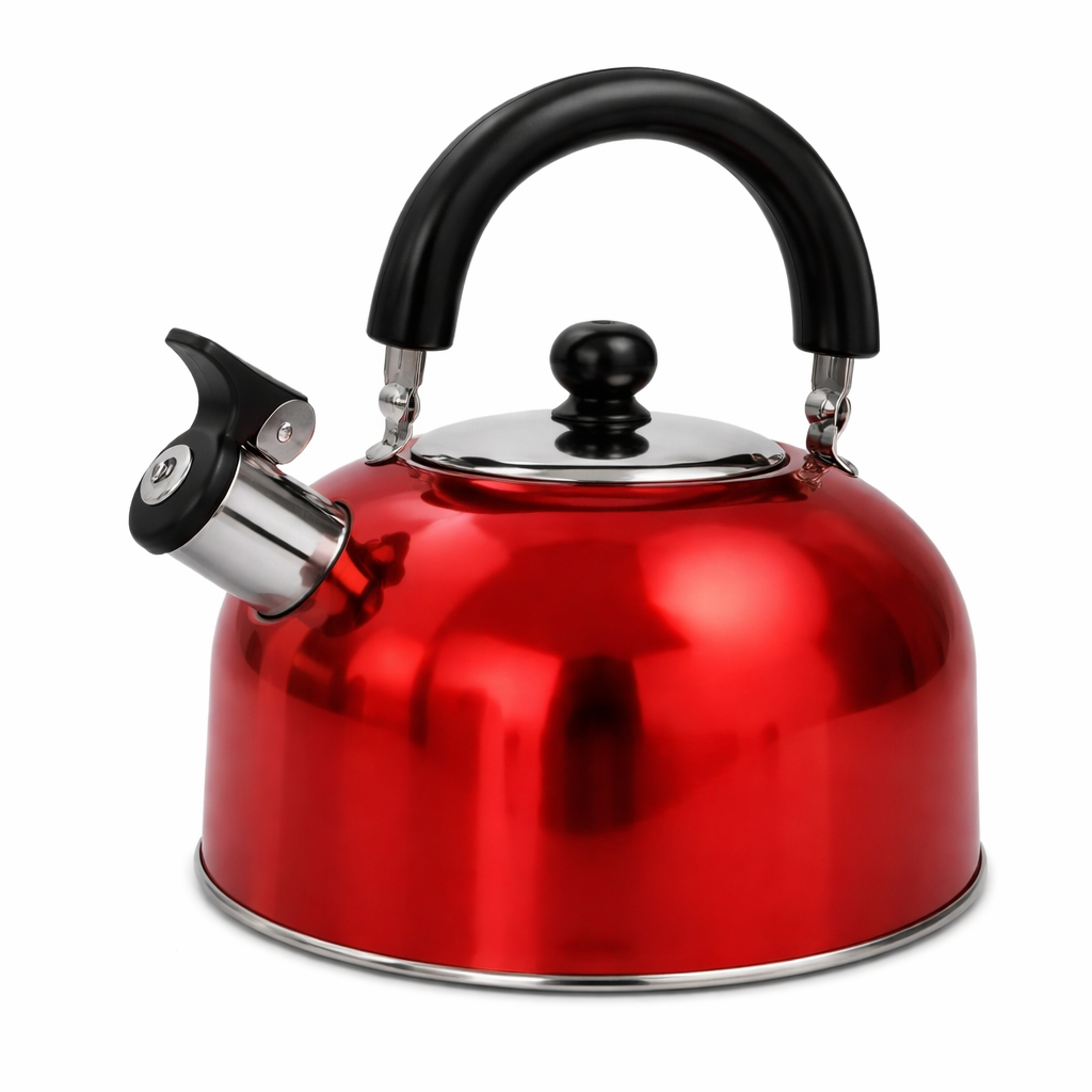 Tetera de Acero Inoxidable 2.7 Litros con Mango Antideslizante | C100134