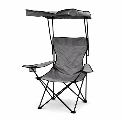 Silla Plegable Con Toldo Y Porta Vaso Playa C365