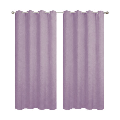 Pack 2 Cortinas Blackout Engomado Térmico Variedad de Medidas, Colores y Diseños