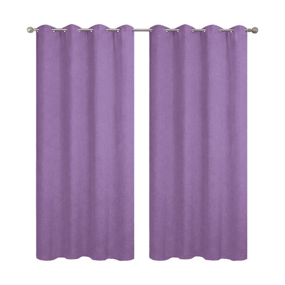 Pack 2 Cortinas Blackout Engomado Térmico Variedad de Medidas, Colores y Diseños