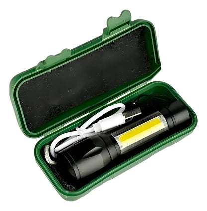 Mini Linterna Led Linterna Táctica Linterna Recargable Usb