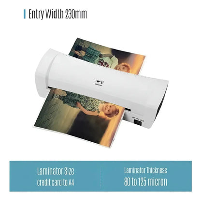 Termo Laminadora Plastificadora A4 Frio Y Caliente
