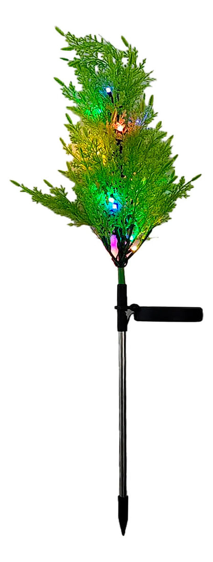 Pack 2 Luces LED Solares Decorativas para Jardín – Diseño Pino