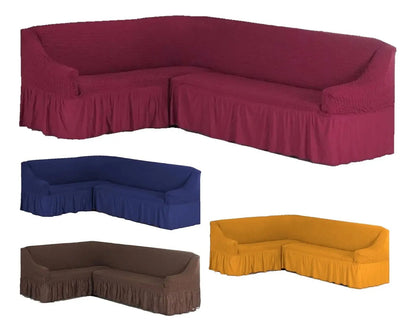 Cubre Sillones Tipo L Turco  Algodón Turco 100% Original