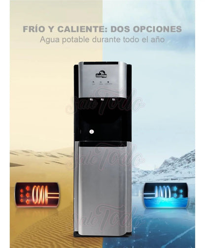 Dispensador Compresor Agua Natural Fría Caliente Carga Ocult