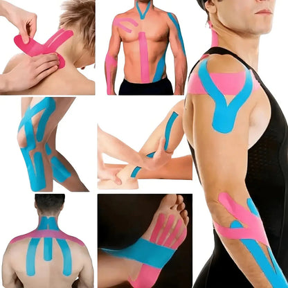 Cinta Venda Tape Kinesiológico Adhesivo 5cmx5m Neuromuscular