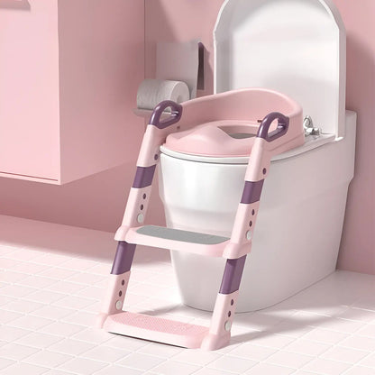 Asientos Adaptador Escalera De Inodoro Baño Wc Para Niños