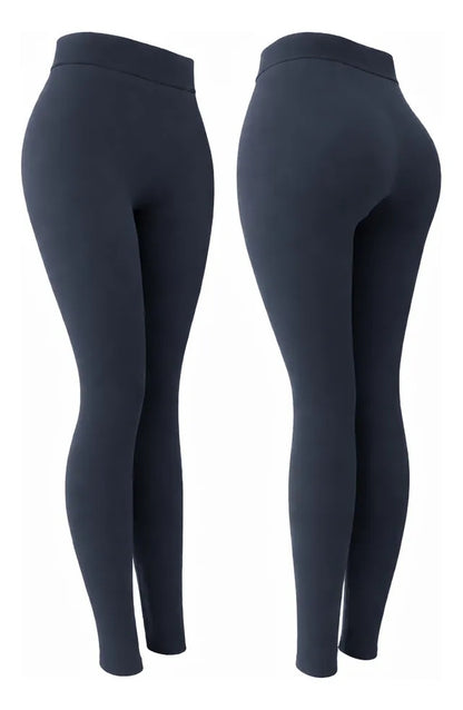 Calza Panty De Polar Sin Costura Mujer Invierno Elastizada