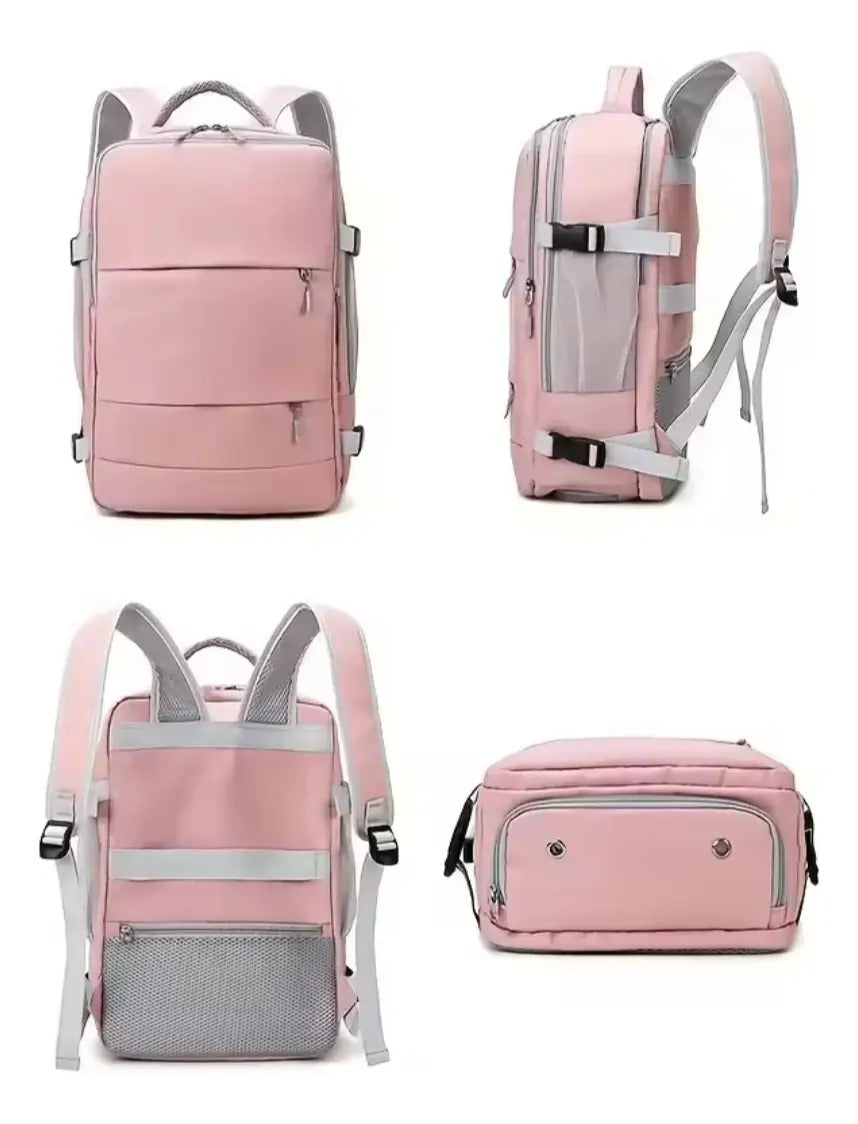 Mochila De Viaje Avión Aprobado Gran Capacidad 40L