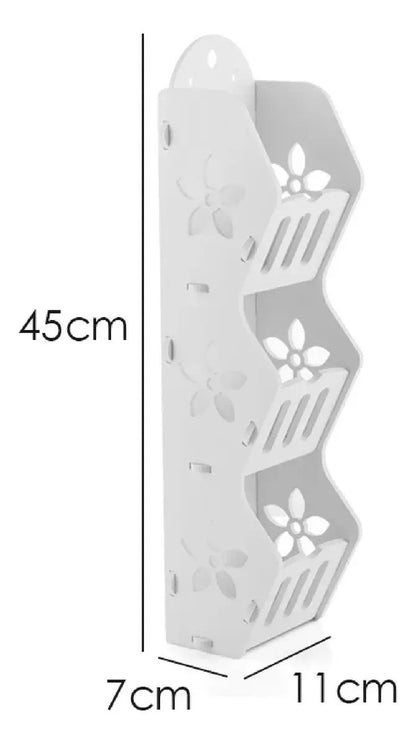 Estante Colgante Repisa De Pared 3 Niveles Almacenamiento