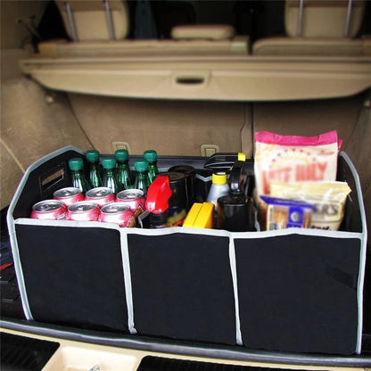 Organizador Auto Caja Bolso Plegable Maletero Vehiculos