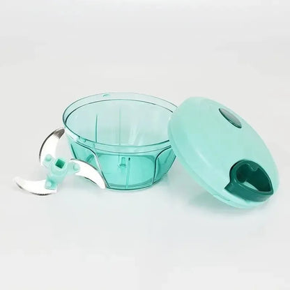 Mini Picador Verduras Cortador Cebolla Manual Ajo Vegetal
