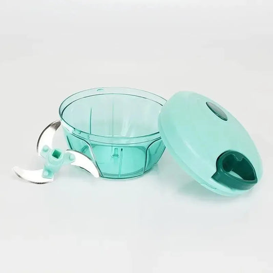 Mini Picador Verduras Cortador Cebolla Manual Ajo Vegetal