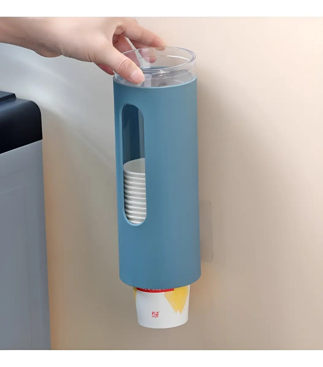 Dispensador De Vasos Desechables Almacenamiento Antipolvo