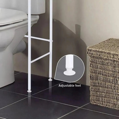 Estante Mueble Organizador Baño 3 Niveles Repisa Blanco