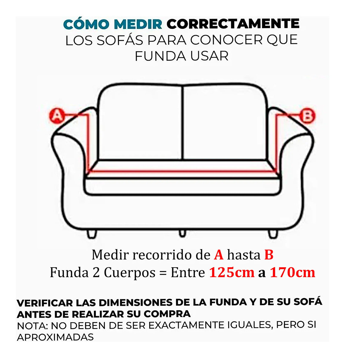 Funda Cuadrille Premium Para Sofás 1, 2, 3 y 4 Cuerpos  M&J