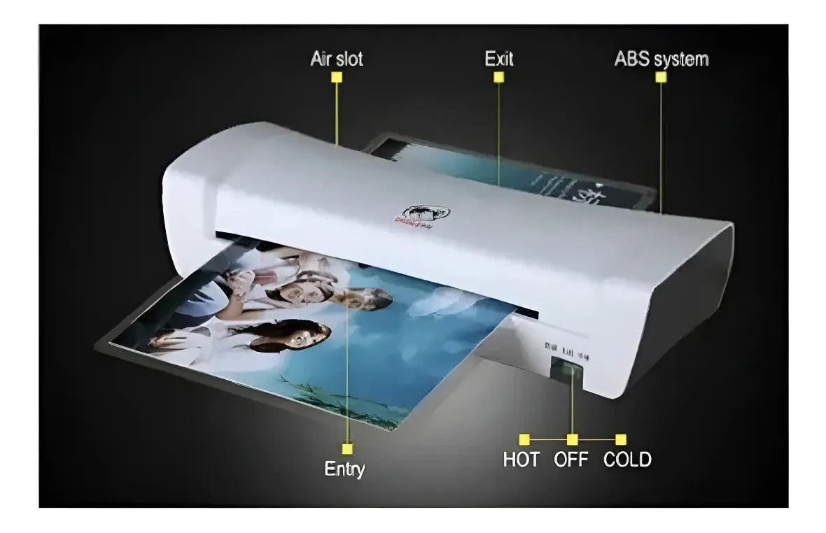 Termo Laminadora Plastificadora A4 Frio Y Caliente