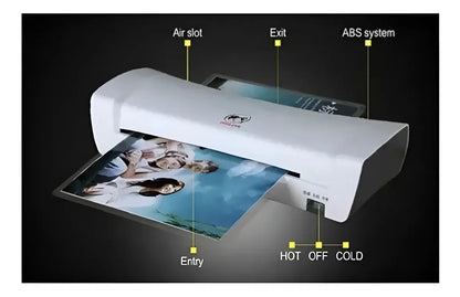 Termo Laminadora Plastificadora A4 Frio Y Caliente
