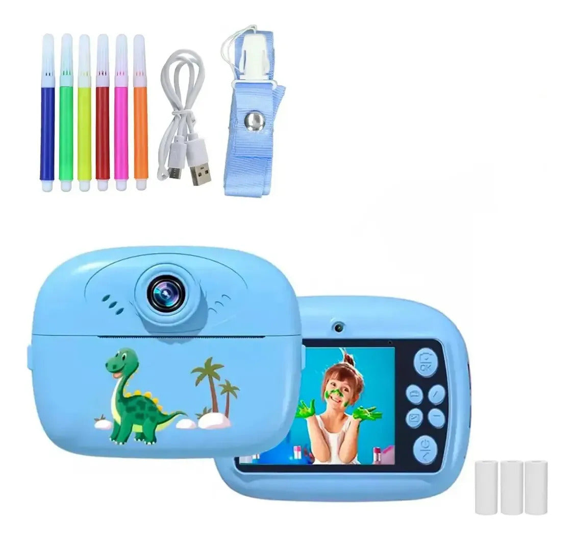 Mini Cámara Fotográfica De Niños Con Impresión Instantánea