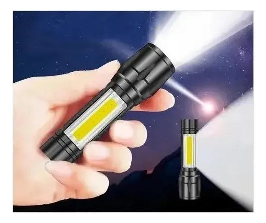 Mini Linterna Led Linterna Táctica Linterna Recargable Usb