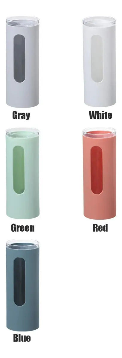 Dispensador De Vasos Desechables Almacenamiento Antipolvo