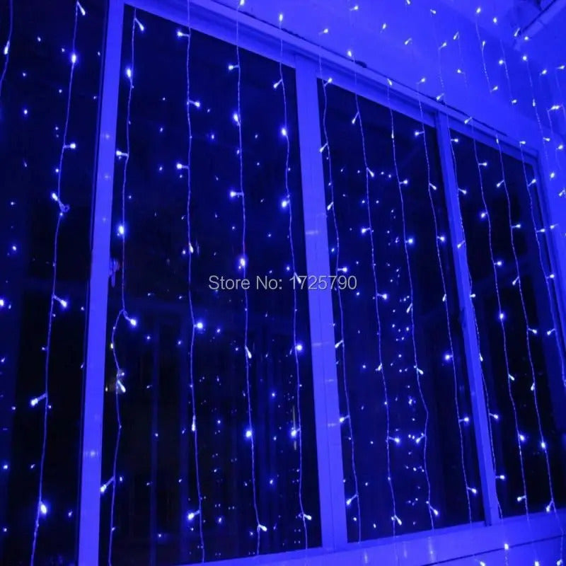 Cortina 240 Led 3x2 Mts Matrimonio Eventos Jardín Navidad