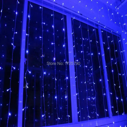 Cortina 240 Led 3x2 Mts Matrimonio Eventos Jardín Navidad