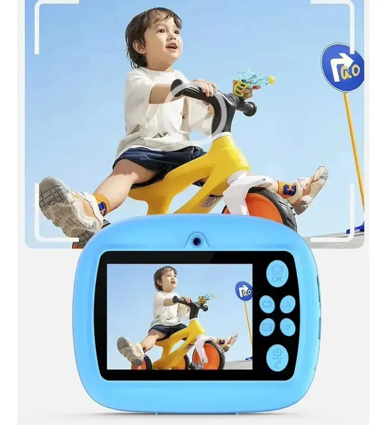 Mini Cámara Fotográfica De Niños Con Impresión Instantánea