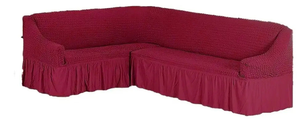 Cubre Sillones Tipo L Turco  Algodón Turco 100% Original