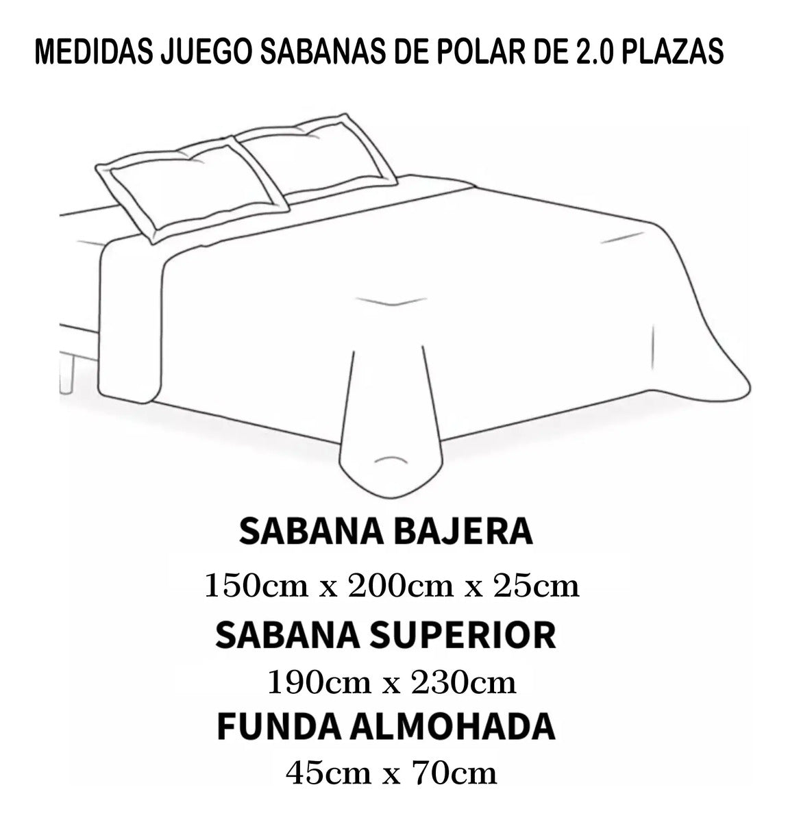Juego De Sabanas Polar Cyc 2 Plazas Variedad De Colores