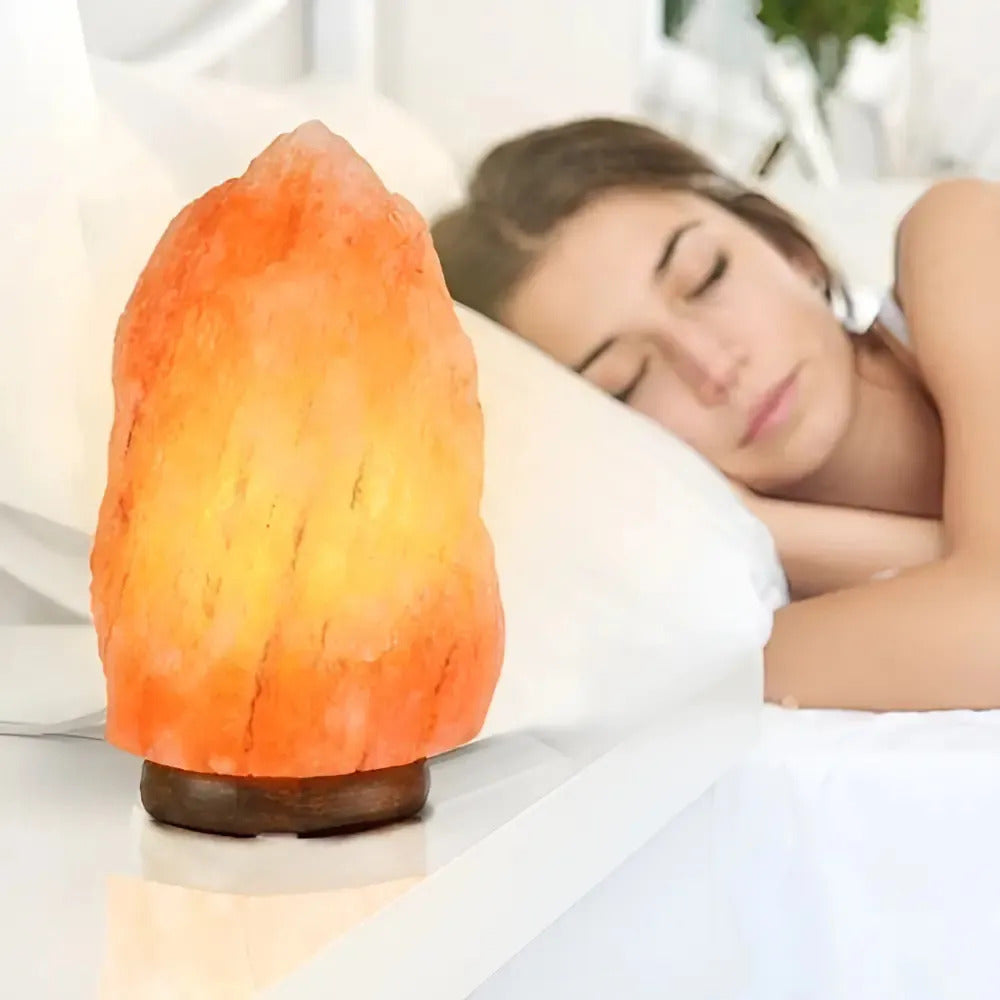 Lampara De Sal Del Himalaya Piedra Natural E14 – 1 a 2 kg y 2 a 3 kg