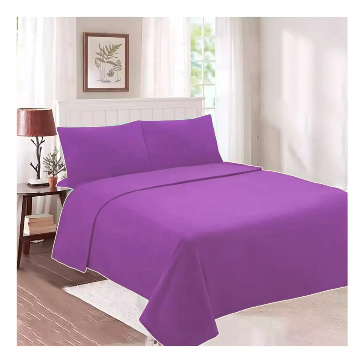 Juego De Sabanas Polar Cyc 2 Plazas Variedad De Colores